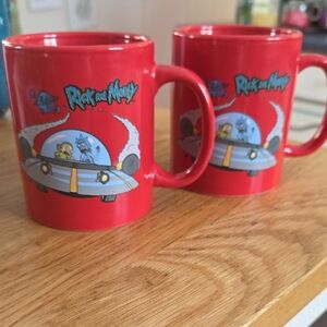 Rick & Morty Coffee Mug Set